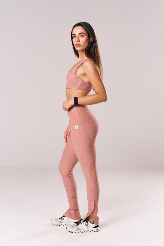 Crush Leggings Peach
