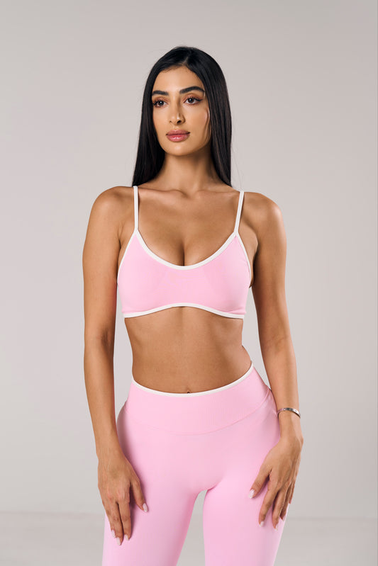Sweet Talk Sports bra Baby pink
