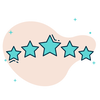 5 star reviews