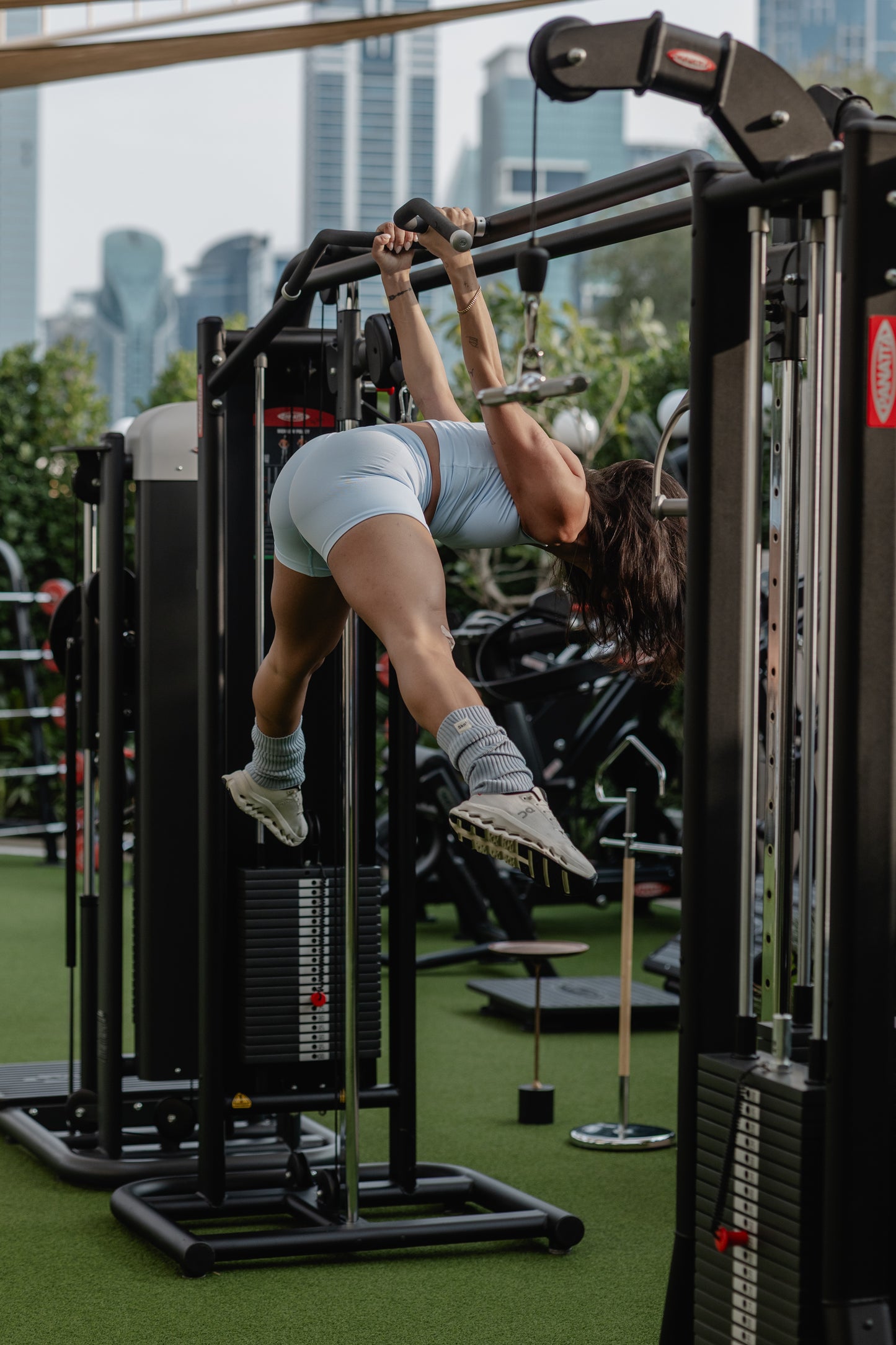 LUXE LEG WARMERS - Grey