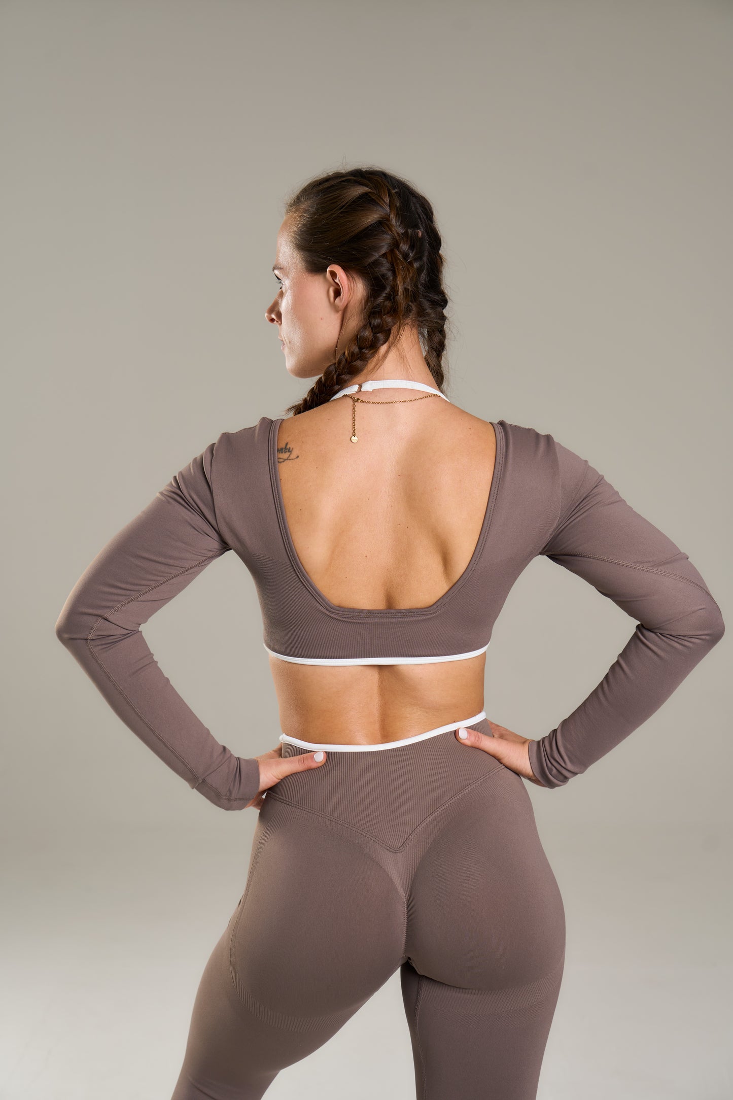 24/7 long sleeve – MOCHA