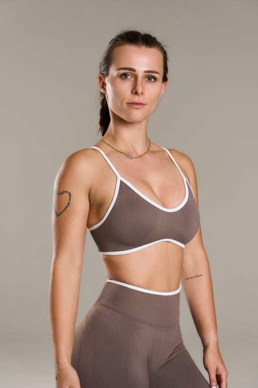 24/7 sculpt bra – mocha