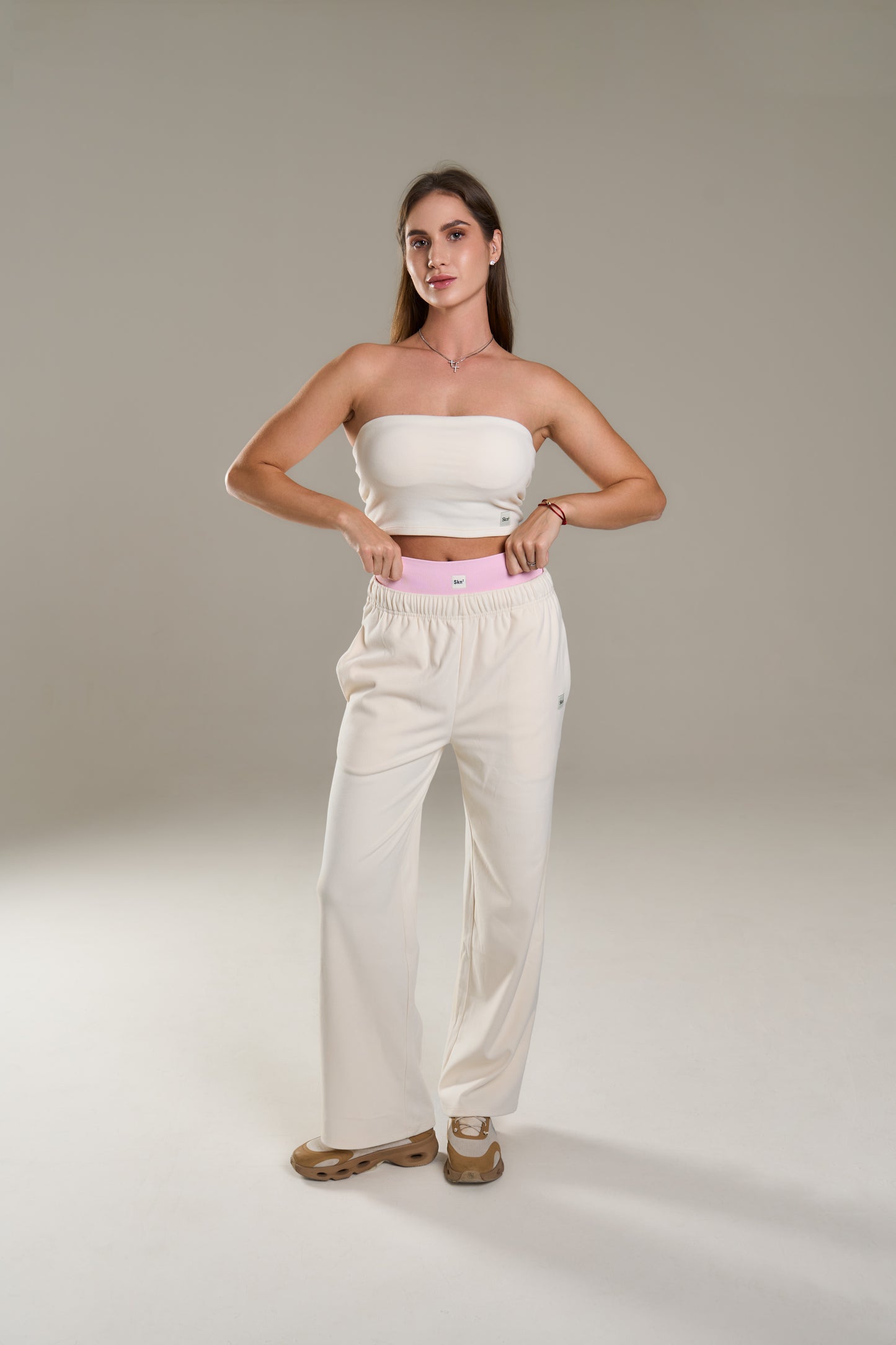 Cloud Travel Fleece Crop Top