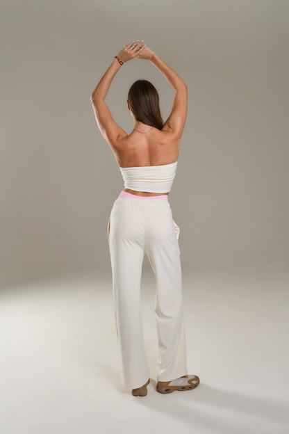 Cloud Travel Fleece Crop Top