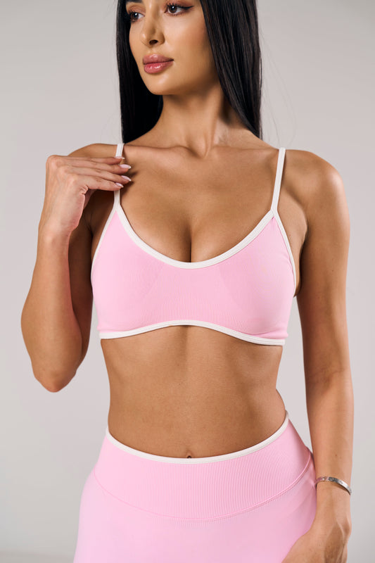 Sweet Talk Sports bra Baby pink