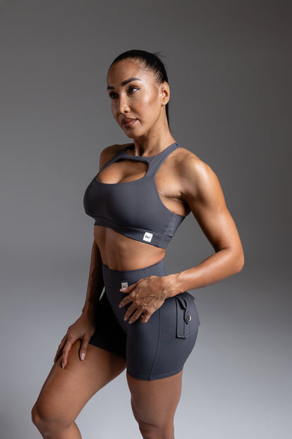 Apex Sculpt Bra Graphite