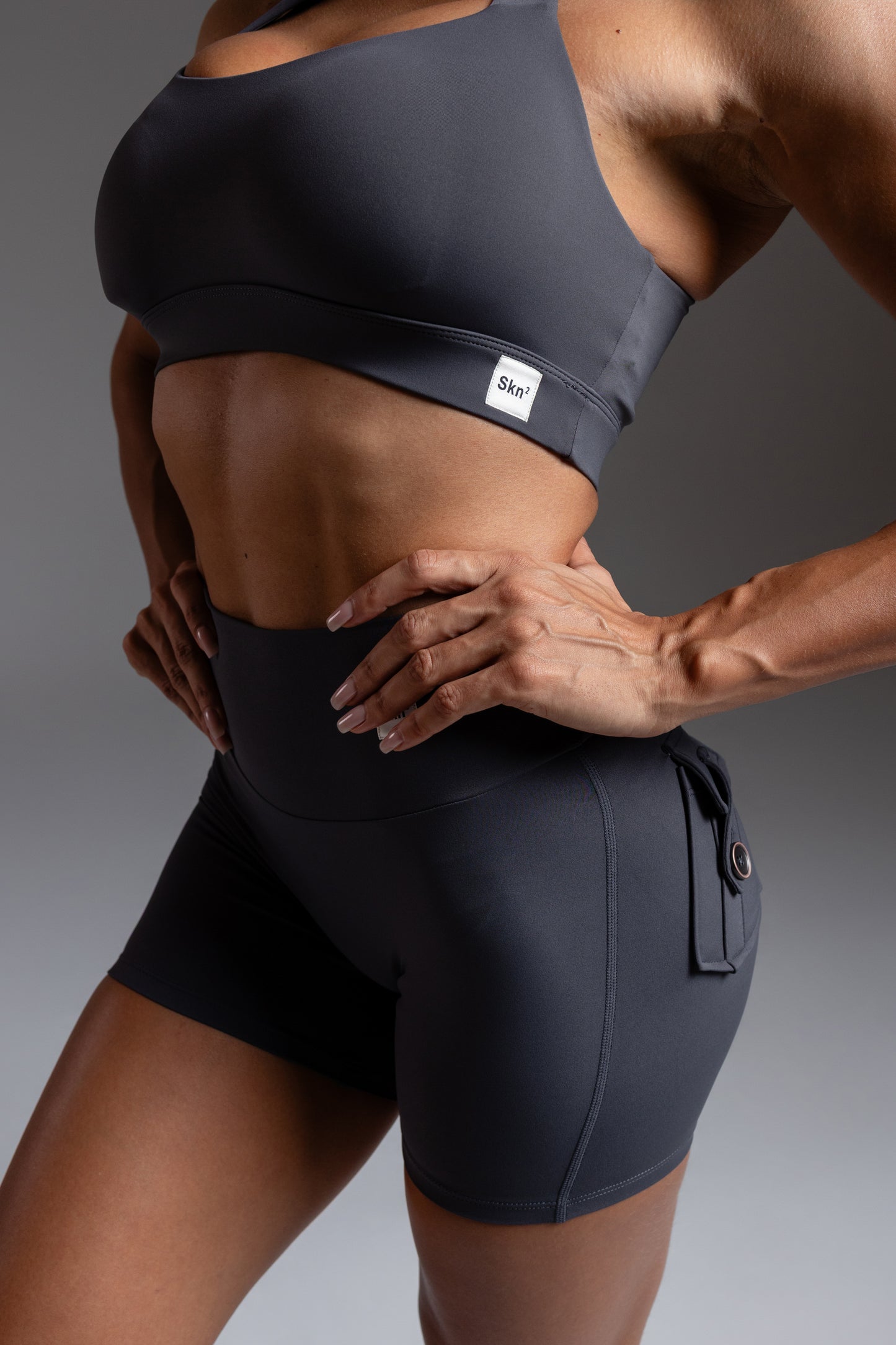 Apex Sculpt Bra Graphite