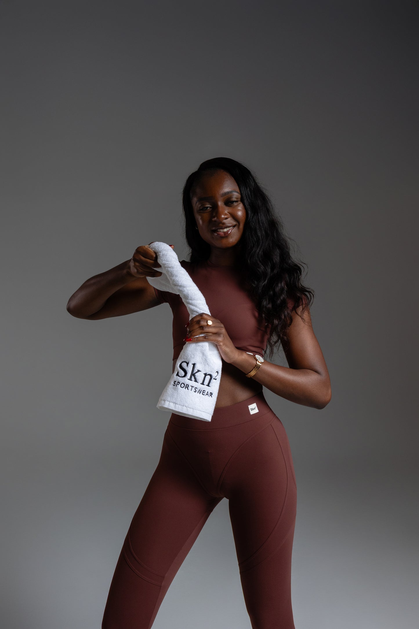 Define Crop Tee Mocha