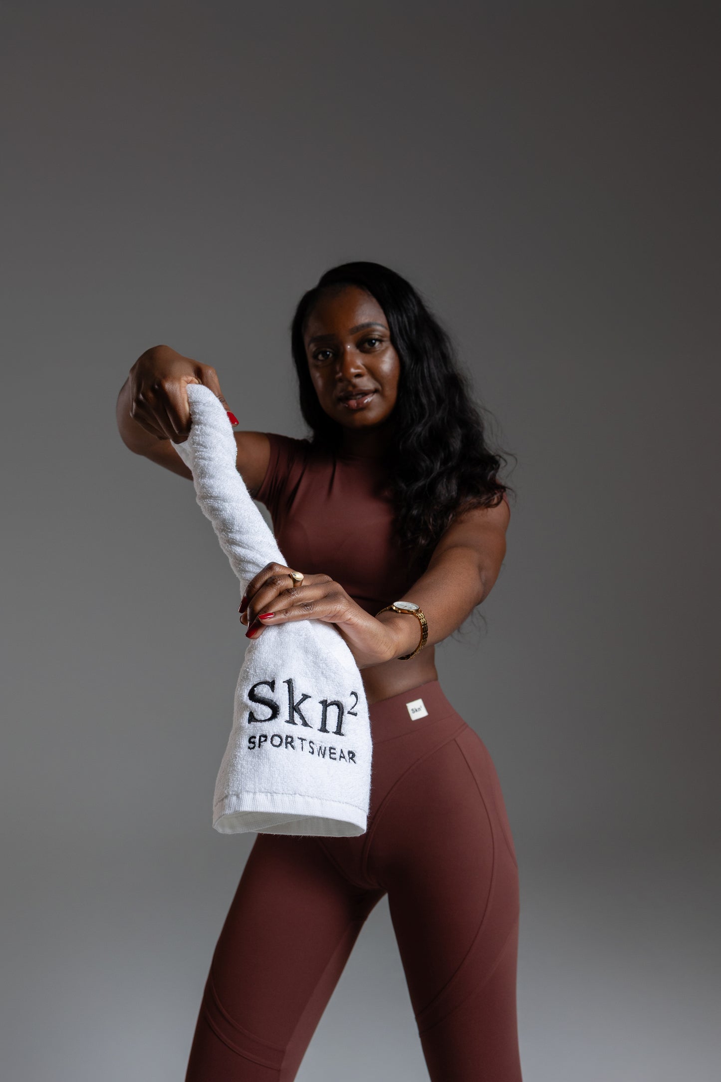 Define Crop Tee Mocha