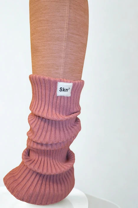 LUXE LEG WARMERS - Rose