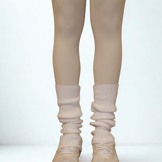 LUXE LEG WARMERS - Off White