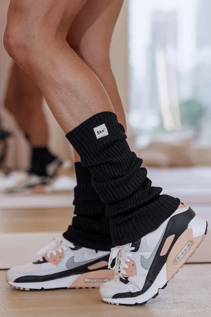 LUXE LEG WARMERS - Black